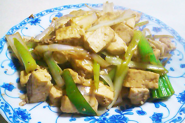 葱焼豆腐